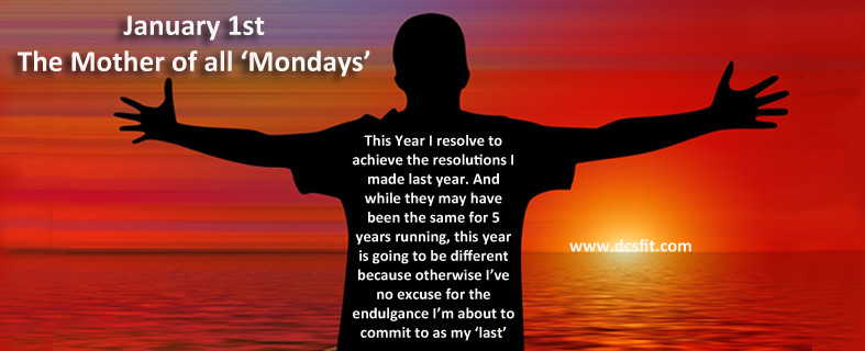 This Year I resolve to achieve the resolutions I made last year. And while they may have been the same for 5 years running, this year is going to be different because otherwise I’ve no excuse for the endulgance I’m about to commit to as my ‘last’